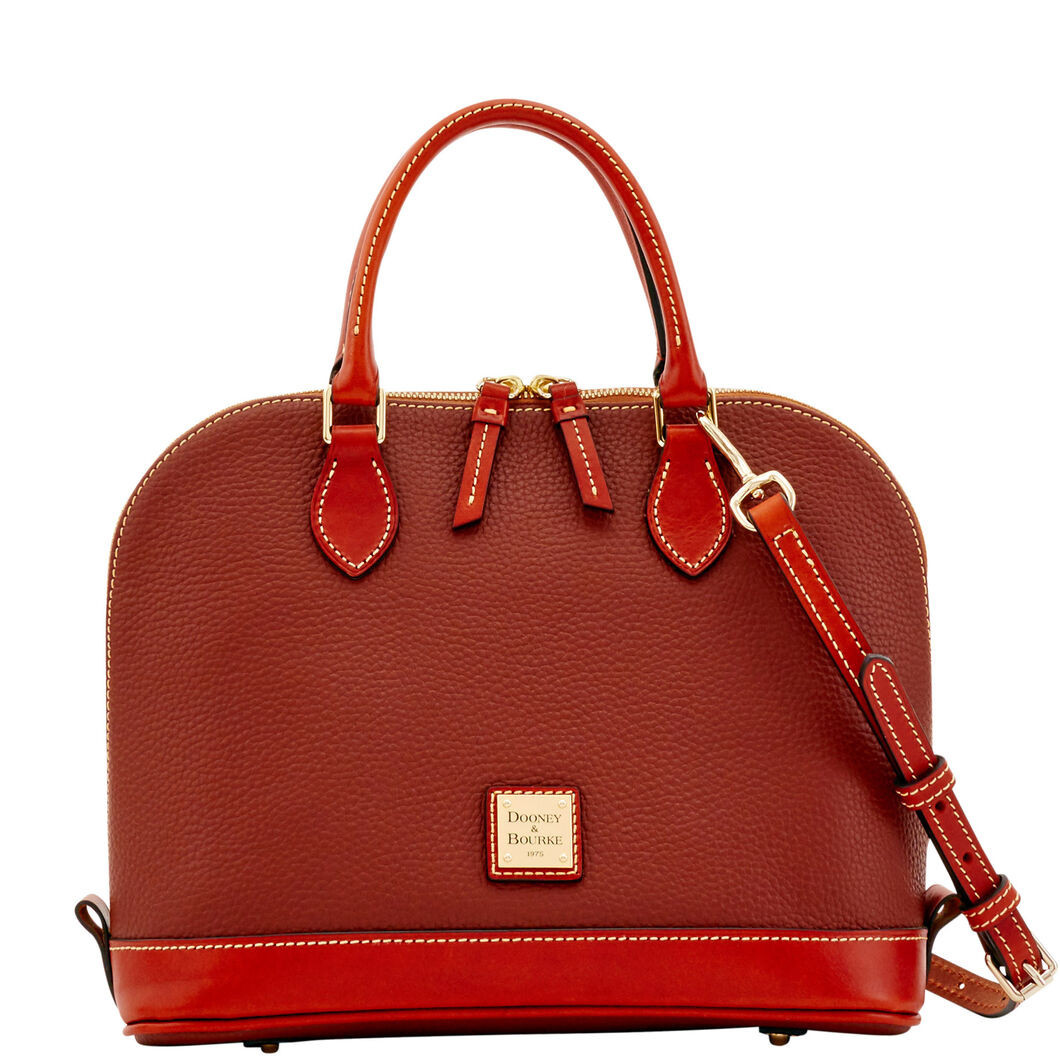 Pebble Grain Zip Zip Satchel | Dooney & Bourke (US)