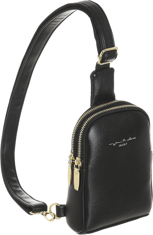 INICAT Small Sling Bag Fanny Packs Crossbody Bags Gifts for Women Men | Amazon (US)