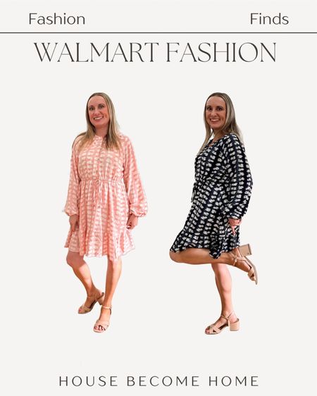 #walmartpartner I found the perfect spring dress from @walmart It’s under $18 and so flattering!! I paired it with some nude heels that are under $25 and so comfy!! I added a few other cute finds as well. #walmartfashion 