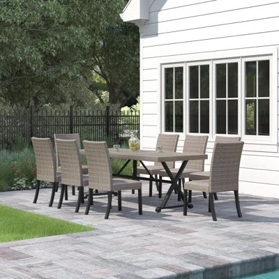 Rectangular 8 - Person 82.5" Long Dining Set | Wayfair North America