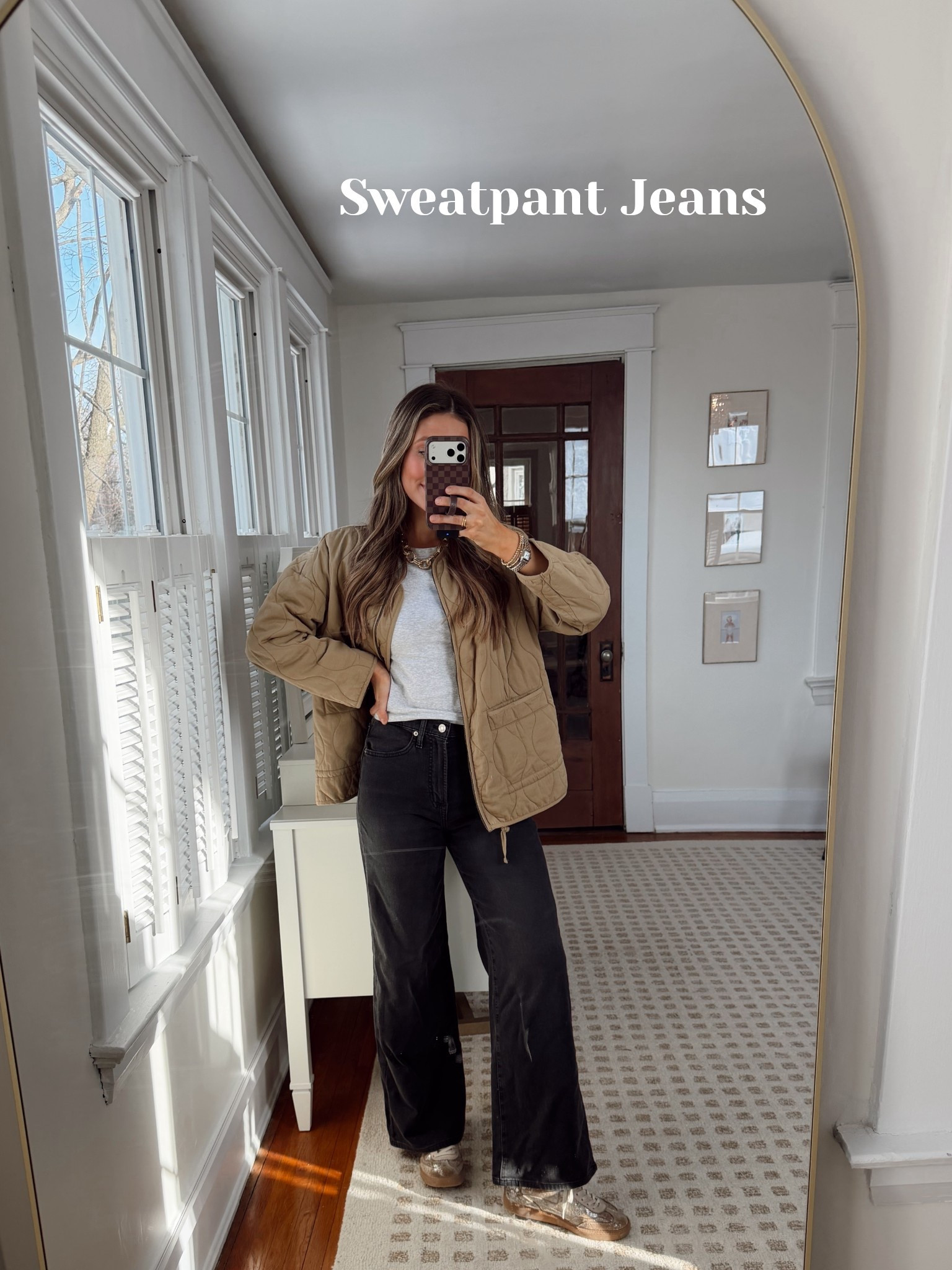 Sweatpant jeans size 27 r 

#LTKmomlife #LTKootd #LTKgrwm