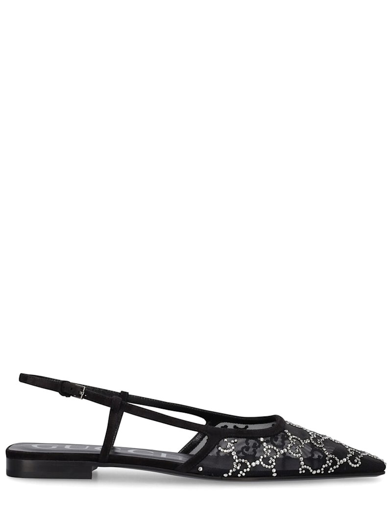 15mm GG embellished ballet flats | Luisaviaroma
