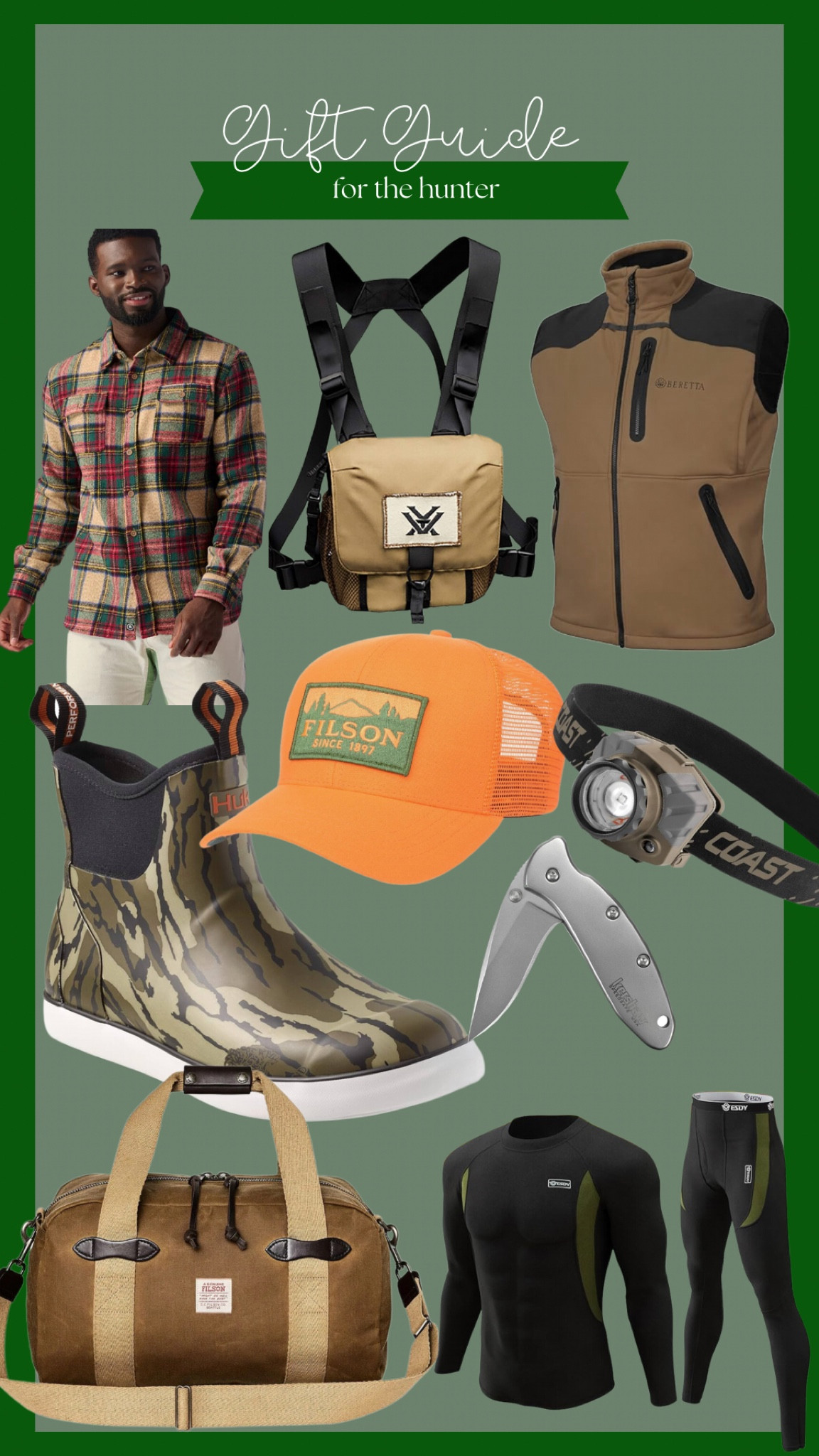 Gift guide for him | gift guide for the hunter | gift guide for the outdoorsman 

#LTKHoliday #LTKmens #LTKGiftGuide