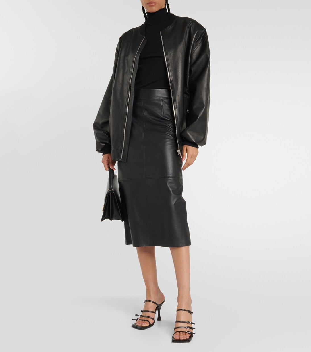 Heather leather pencil skirt | Mytheresa (US/CA)