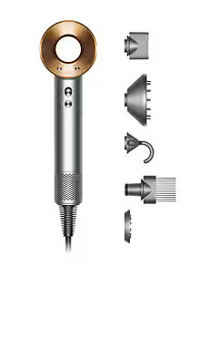 Dyson Supersonic Hair Dryer in Nickel & Copper from Revolve.com | Revolve Clothing (Global)