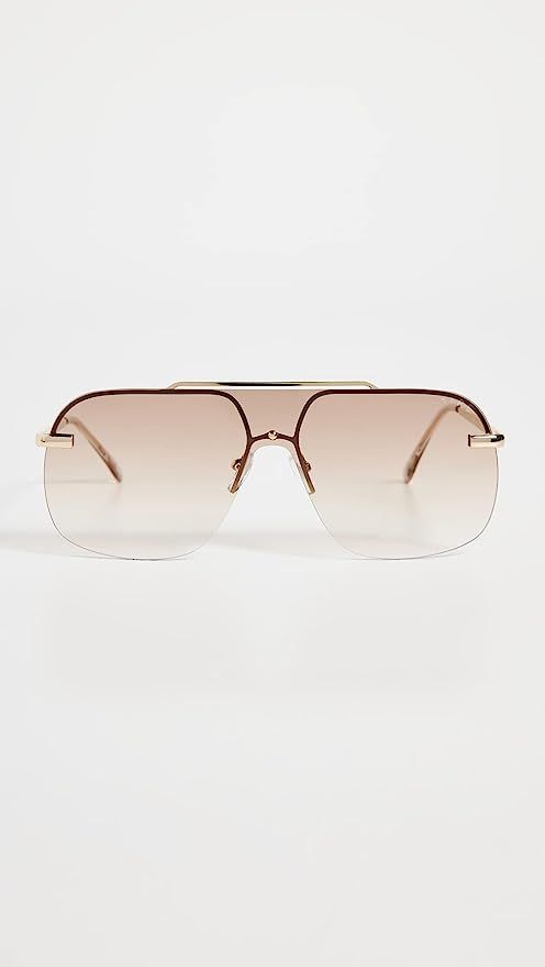 AIRE Women's Venatici Sunglasses, Bright Gold, One Size | Amazon (US)
