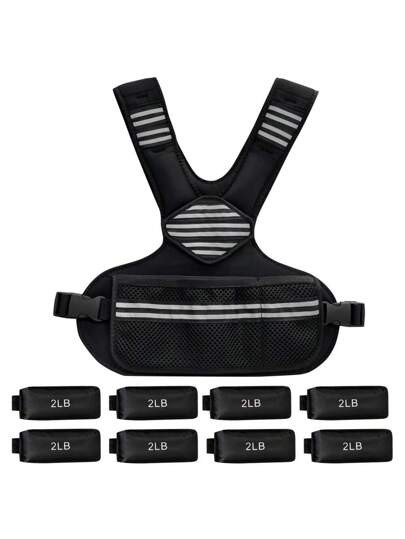 Adjustable Wearable Weights, 4-10 LB/6-20 LB Adjustable Weighted Vest For Women | SHEIN