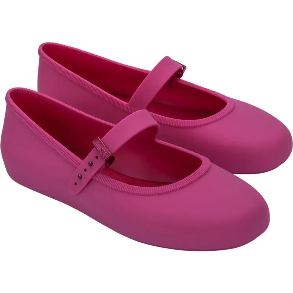 Melissa Soft Ballerina Flat in Pink/Pink at Nordstrom Rack, Size 9 | Nordstrom Rack