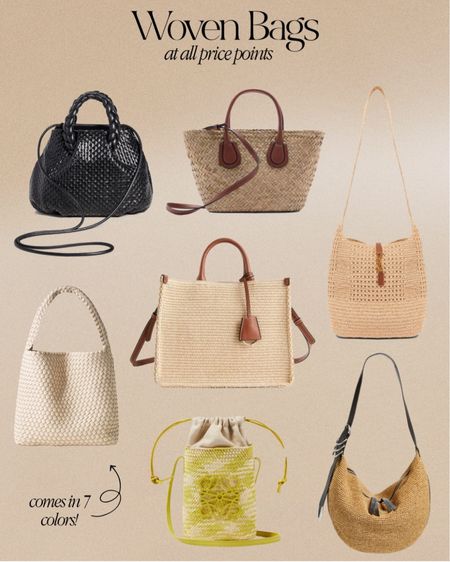 Woven bags at all price points 

#LTKitbag