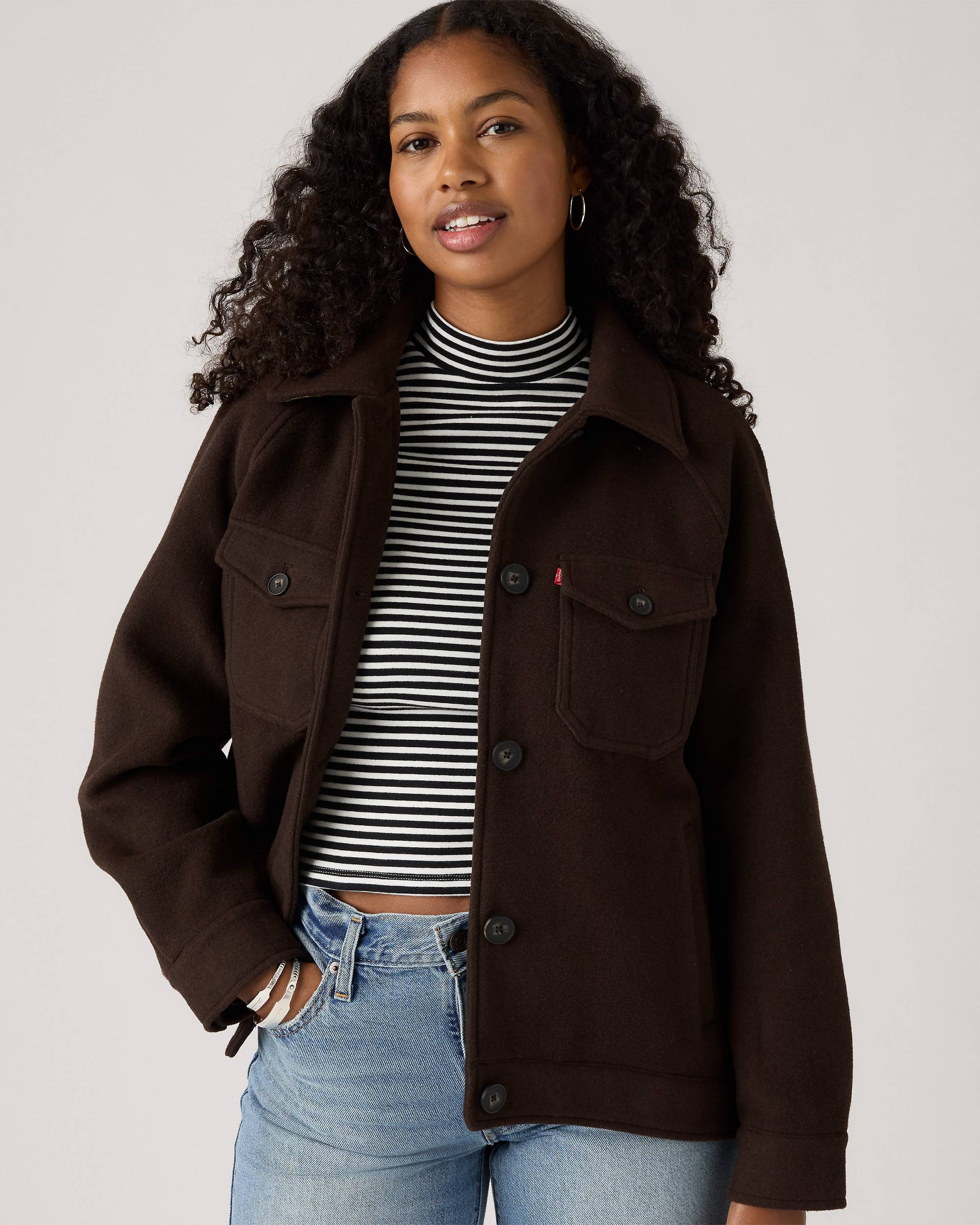 Raglan Sleeve Shirt Jacket | Levi's US