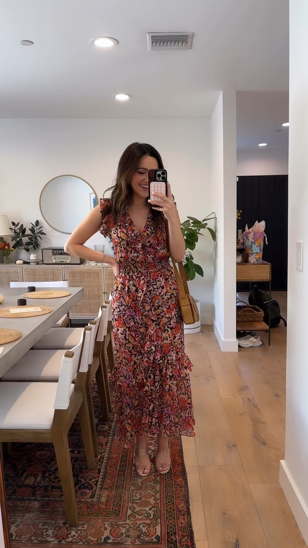 The COMFIEST heels I own and they go with just about everything 🙌🏼 My dress is an older style but I’ve linked similar options I’m loving 

#LTKSeasonal #LTKVideo #LTKFallSale