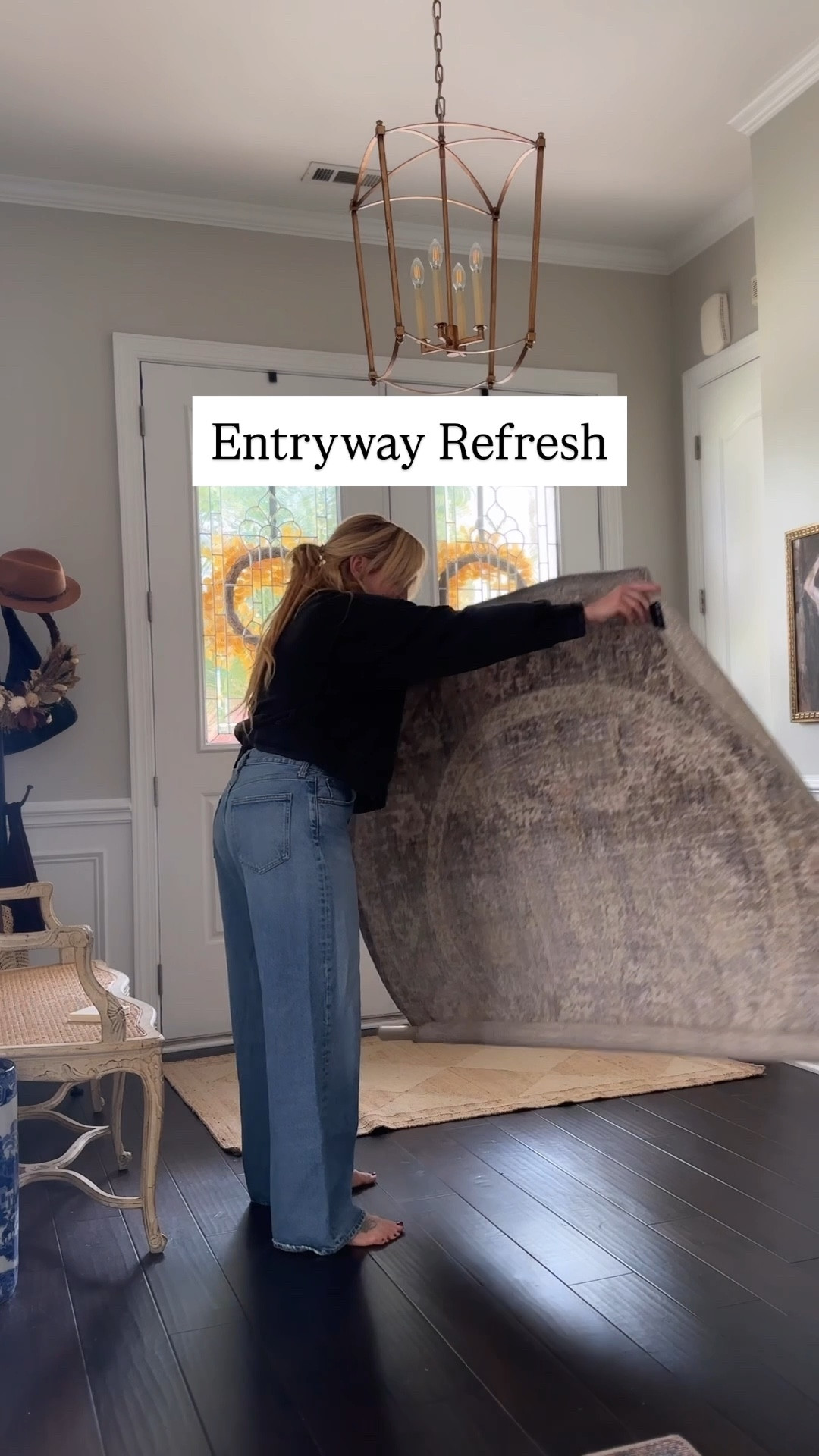 Entryway refresh, starting from the ground up. Shop this rug and more below!
#EntrywayRefresh #CozyCottageStyle #FrenchCottageDecor #CoastalCottageVibes #HomeWithCharm #StyledEntryway #NeutralHomeDecor #RugSwap #CozyCorners #HouseToHome #DecorDetails #LTKHome #LTKDecor #LTKFinds #ShopMyHome #CottageAndCoastal #SimpleHomeRefresh #HomeDecorObsessed #DecorWithLove #EverydayEntryway

#LTKSaleAlert #LTKSeasonal #LTKHome