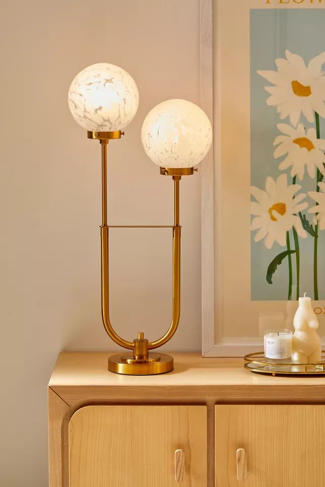 Tortoise Globe Table Lamp | Urban Outfitters (US and RoW)