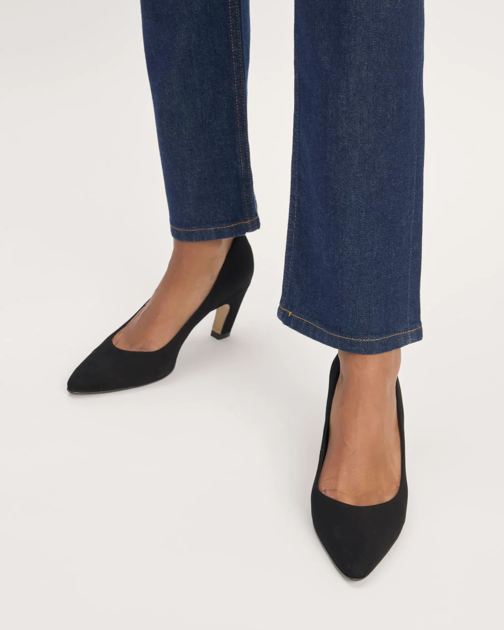 The Banana Pump | Black Suede | Everlane
