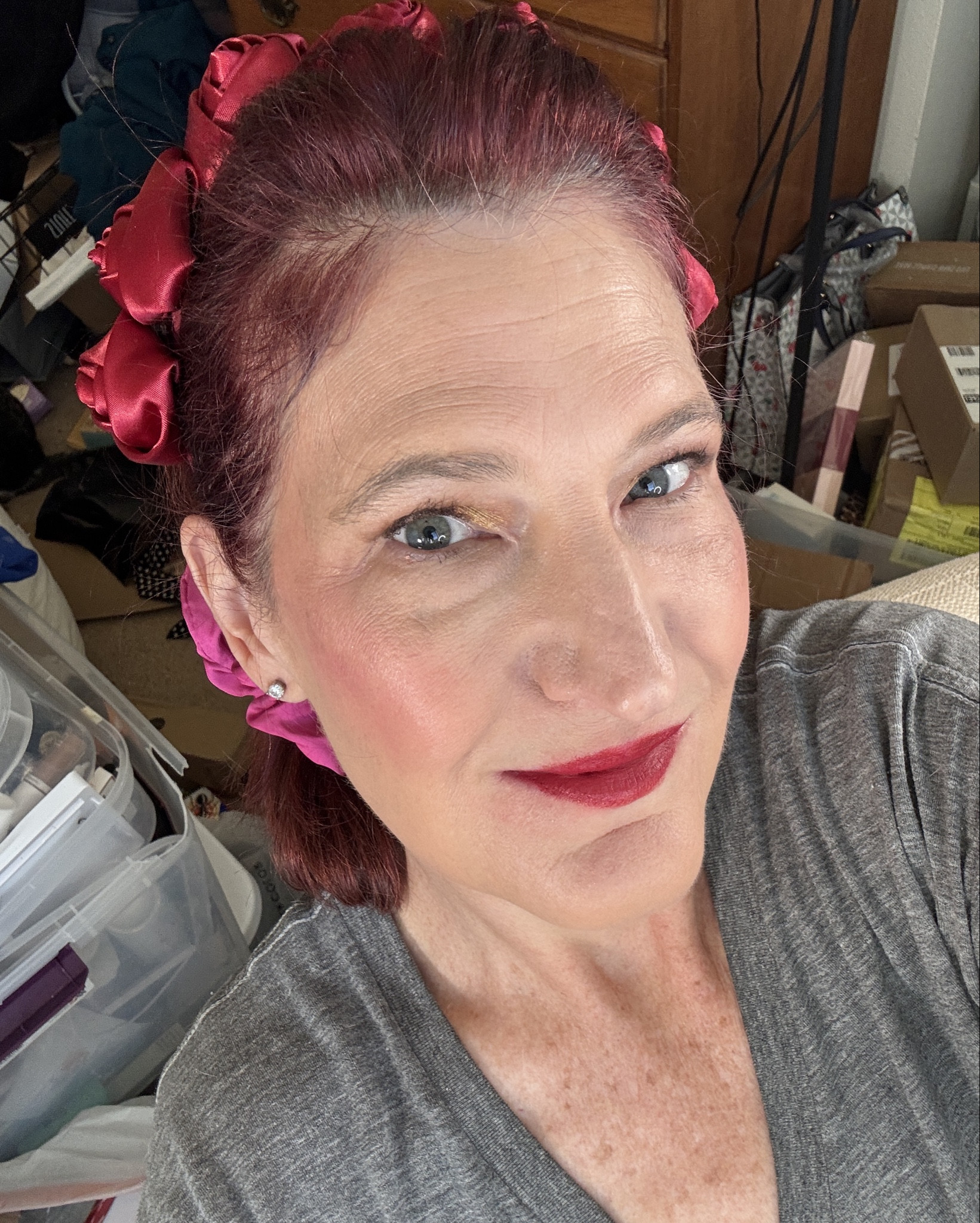 LOTD featuring e.l.f. Cosmetics.  I stand by their decision to double down on DEI efforts in the week of the current administration is backwards sliding policies.  I also just absolutely love their products as well as the Pat McGrath mothership.VI!  

#LTKOver40 #LTKBeauty