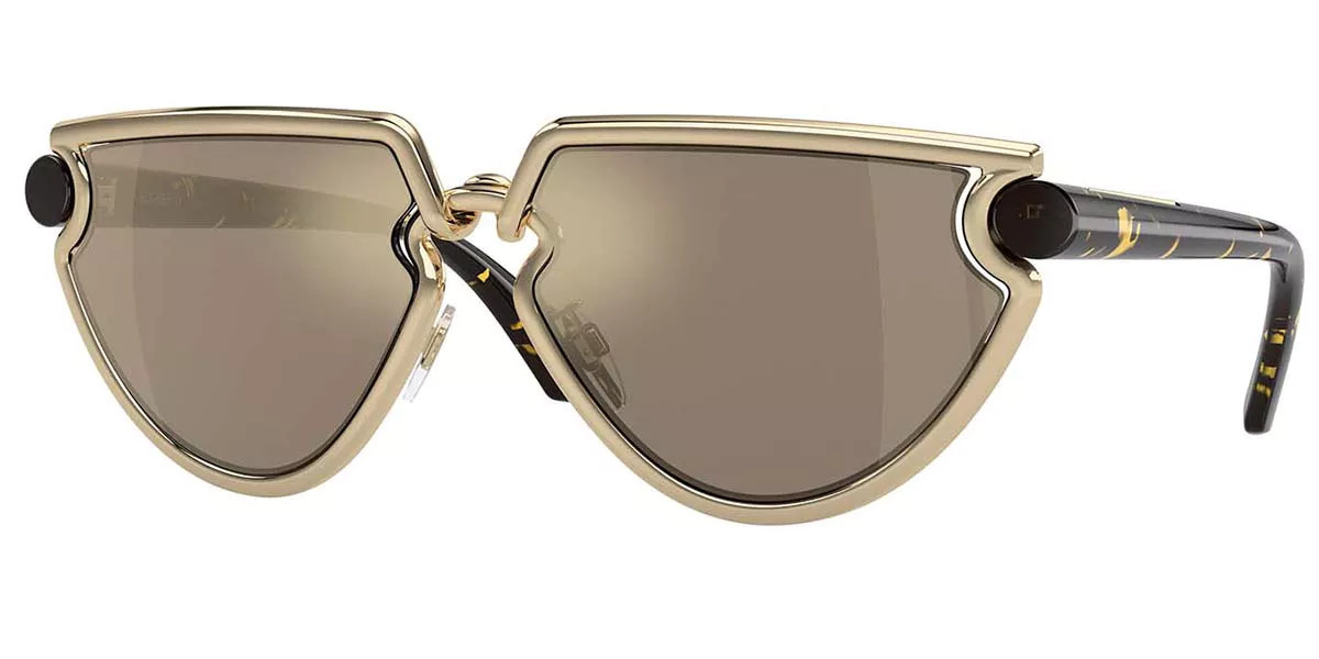 Burberry BE3152 11095A Women’s Sunglasses Gold Size 61 | SmartBuyGlasses Global
