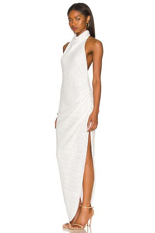 x REVOLVE Samba Gown in White Sequin | Revolve Clothing (Global)