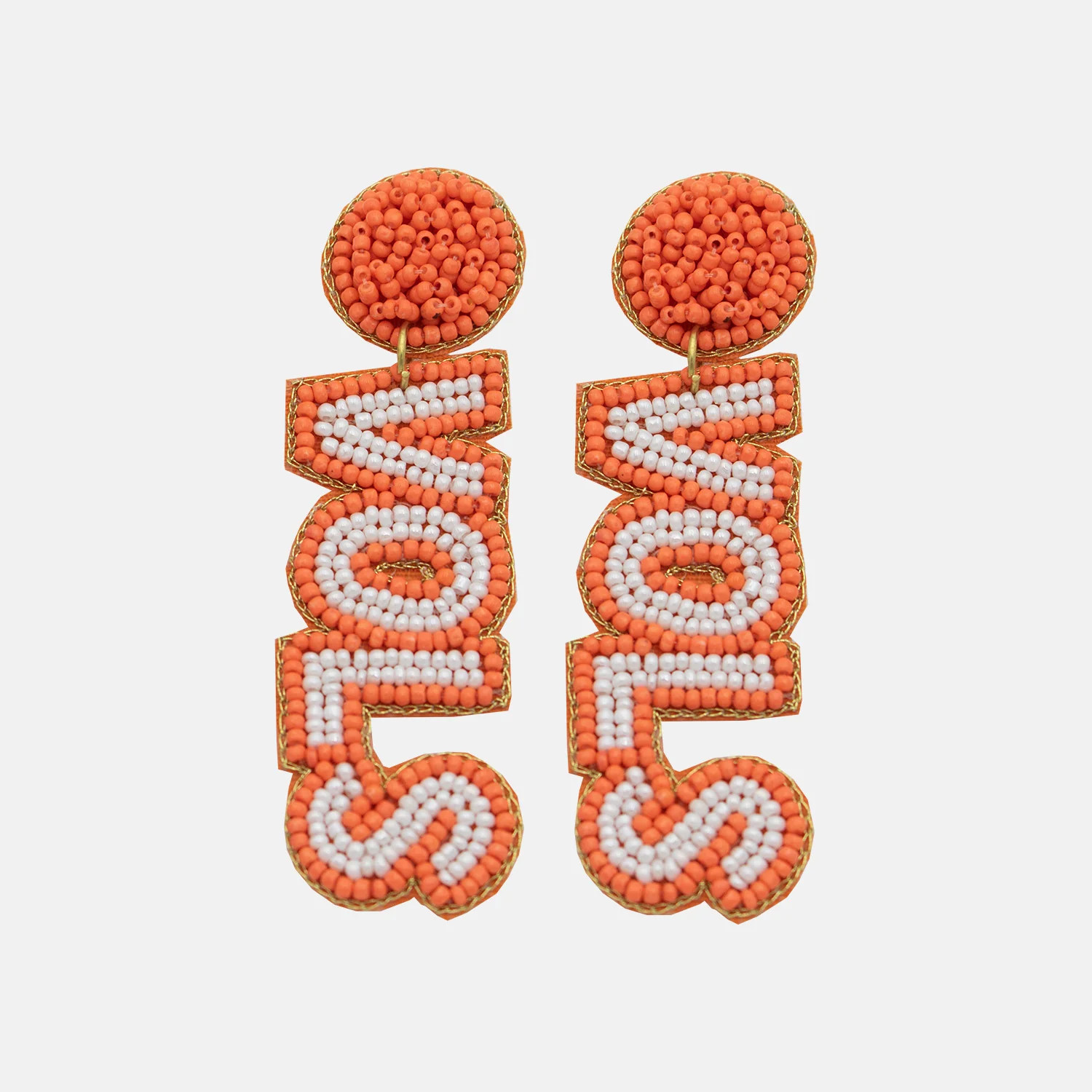 Collegiate Beaded Earrings | Dorm Essentials - University of Tennesse - Dormify | Dormify