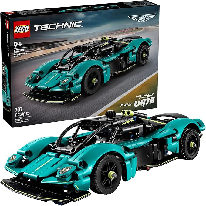 LEGO Technic Aston Martin Valkyrie Toy Car - Kids Model Kit Toy for Boys and Girls, Ages 9+ - Veh... | Amazon (US)