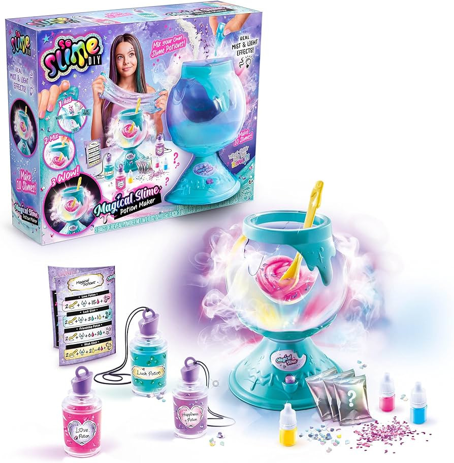 So Slime DIY Magical Slime Potion Maker Cauldron; Make your own Slime Potions; Mist and Light Eff... | Amazon (US)