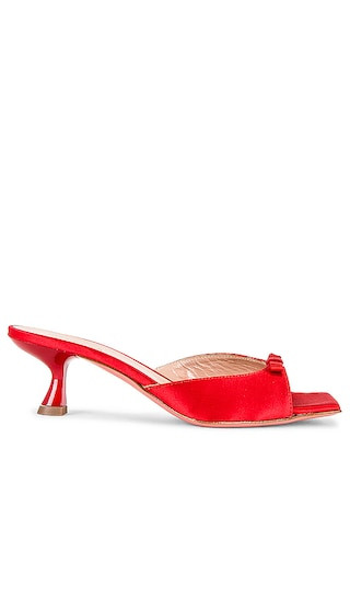 Denim Sandal in Red | Revolve Clothing (Global)