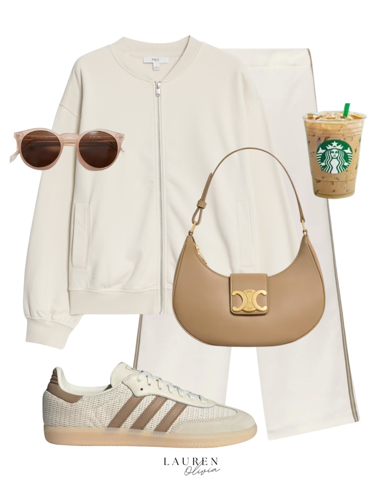 Spring coffee dates featuring striped trousers and bomber jackets 🤍

Comment SHOP to get the outfit details sent to your DM’s ✨

#virtualstylist #adidastrainers #adidas #neutraloutfit #springfashion #springtrends #springstyle #stripedtrousers #bomberjackets