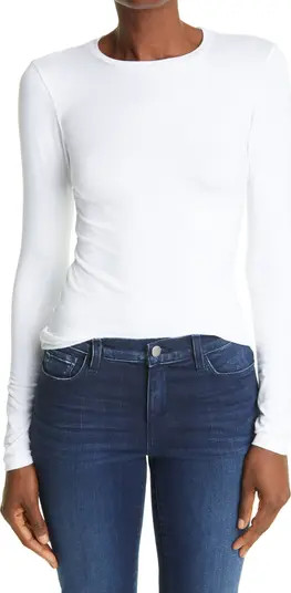 Tess Long Sleeve Stretch Jersey Top | Nordstrom