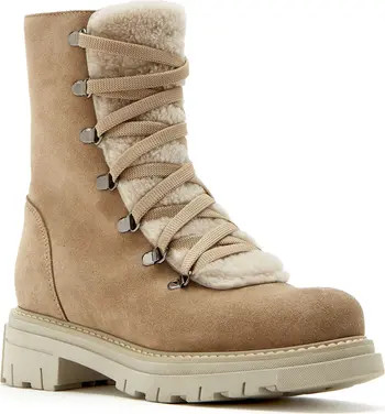 La Canadienne Diego Genuine Shearling Waterproof Boot (Women) | Nordstrom | Nordstrom
