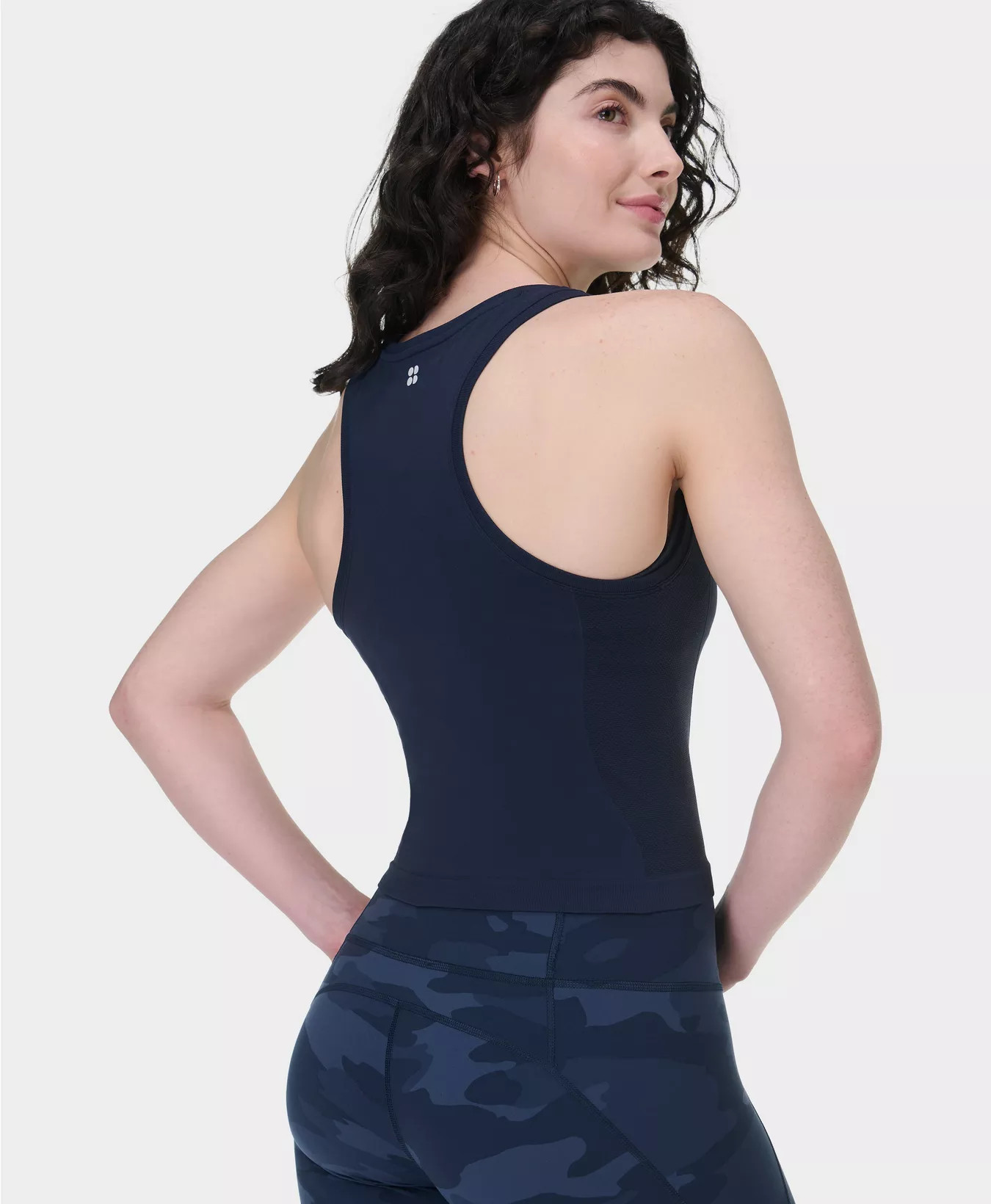 Athlete Crop Seamless Gym Vest | Sweaty Betty UK