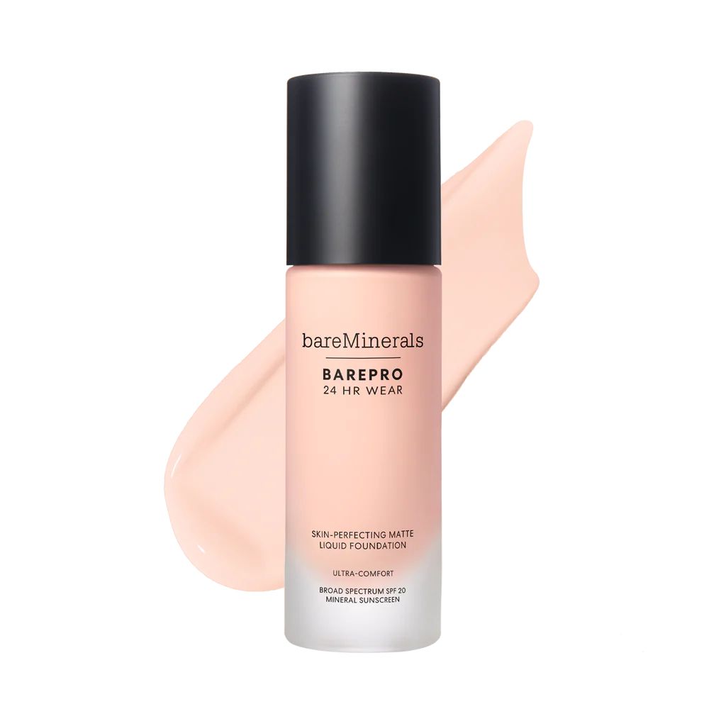 BAREPRO® 24HR Wear Skin-Perfecting Matte Liquid Foundation Mineral SPF 20 | bareMinerals (US)