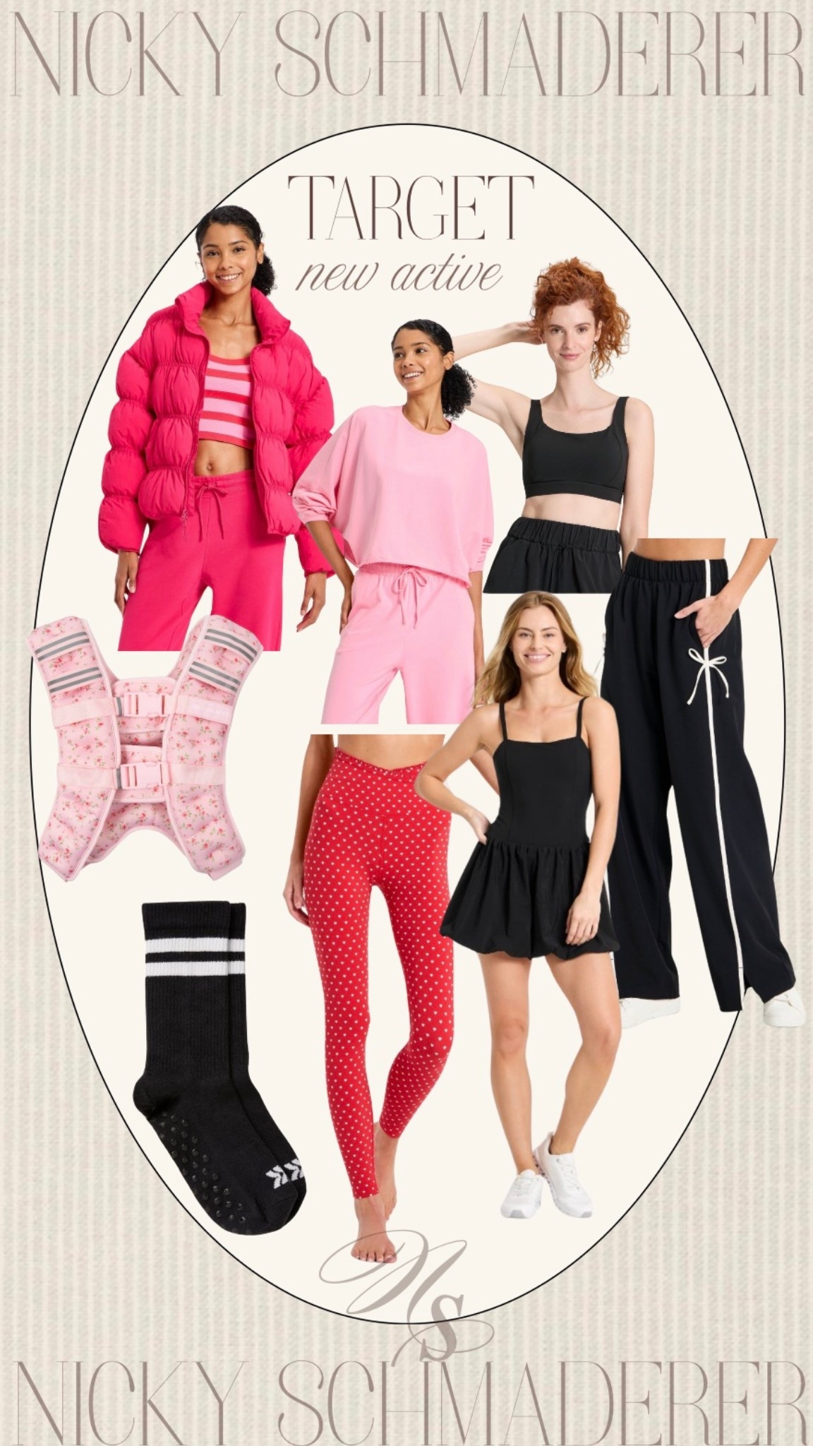 New active wear at target // loving the pink for Valentine’s Day! 

Target finds 
Active finds 
Workout clothes 



#LTKActive #LTKfitnessgoals #LTKHoliday