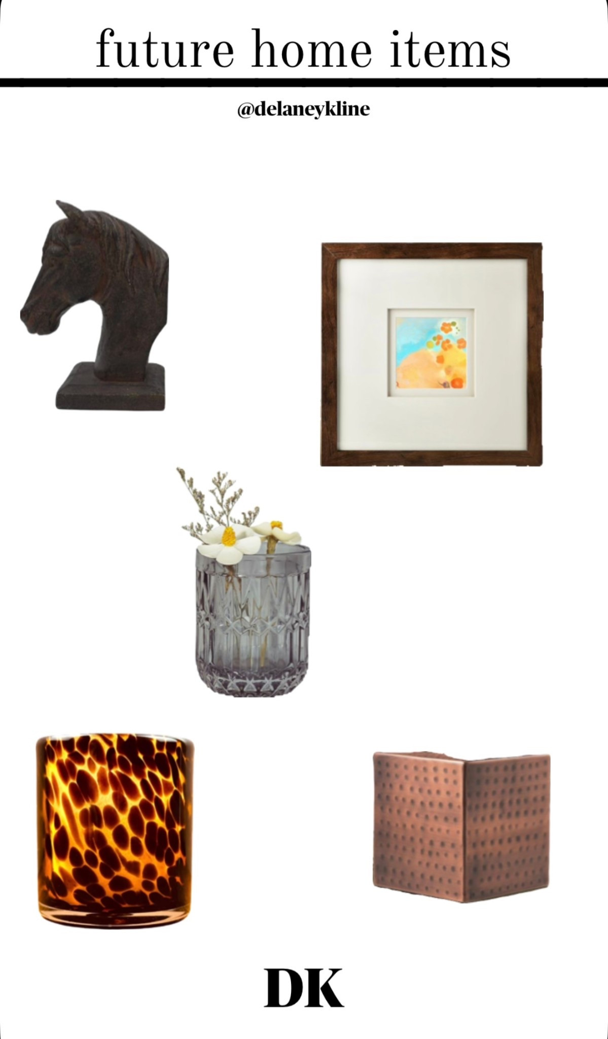 a few items I hope to add to our new home once we build! 🤍🤎