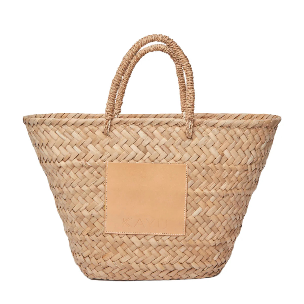 Francisca Straw Tote in Natural | Over The Moon