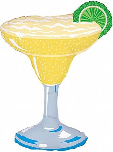 Betallic Margarita and a Lime 36 Mylar Balloon, Multi | Amazon (US)