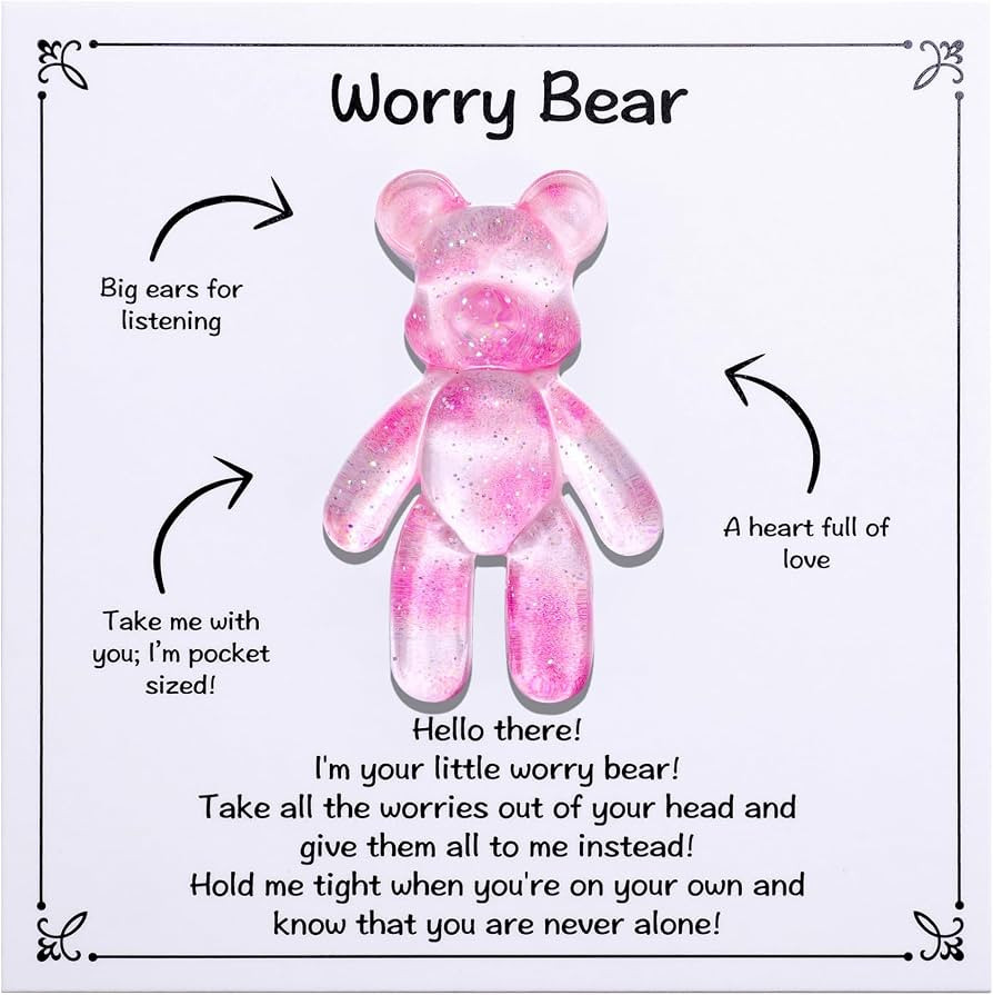 Aesnefe Pocket Bear Hug, Anxiety Relief Gifts, Mental Health Positivity Gift for Men Women, Autis... | Amazon (US)