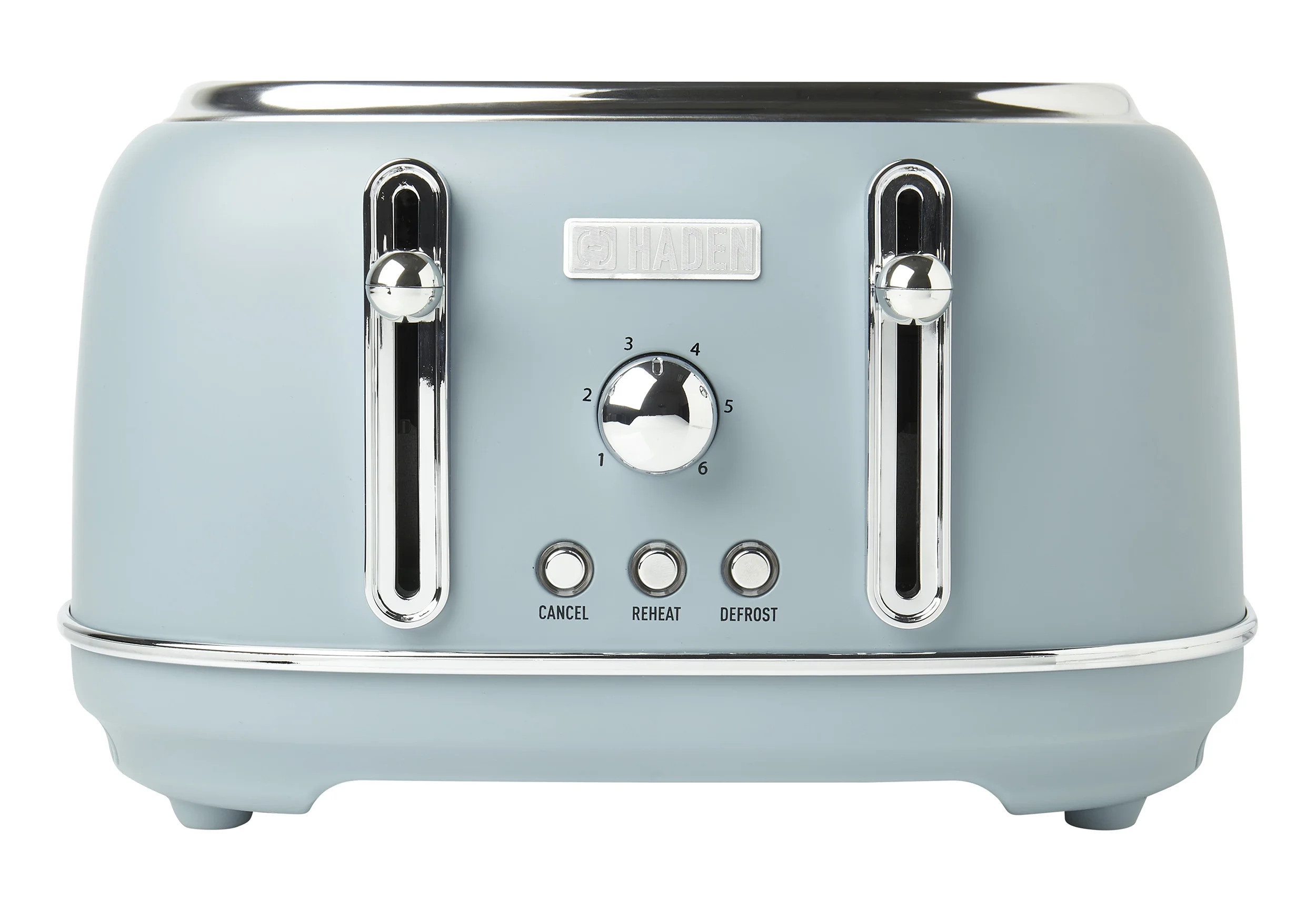 Haden Highclere 4 Slice Retro Vintage Wide Slot Toaster for Kitchen, Pool Blue - Walmart.com | Walmart (US)