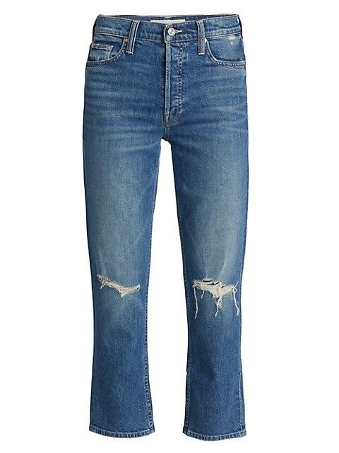 Mother The Tomcat Cropped Jeans | Saks Fifth Avenue