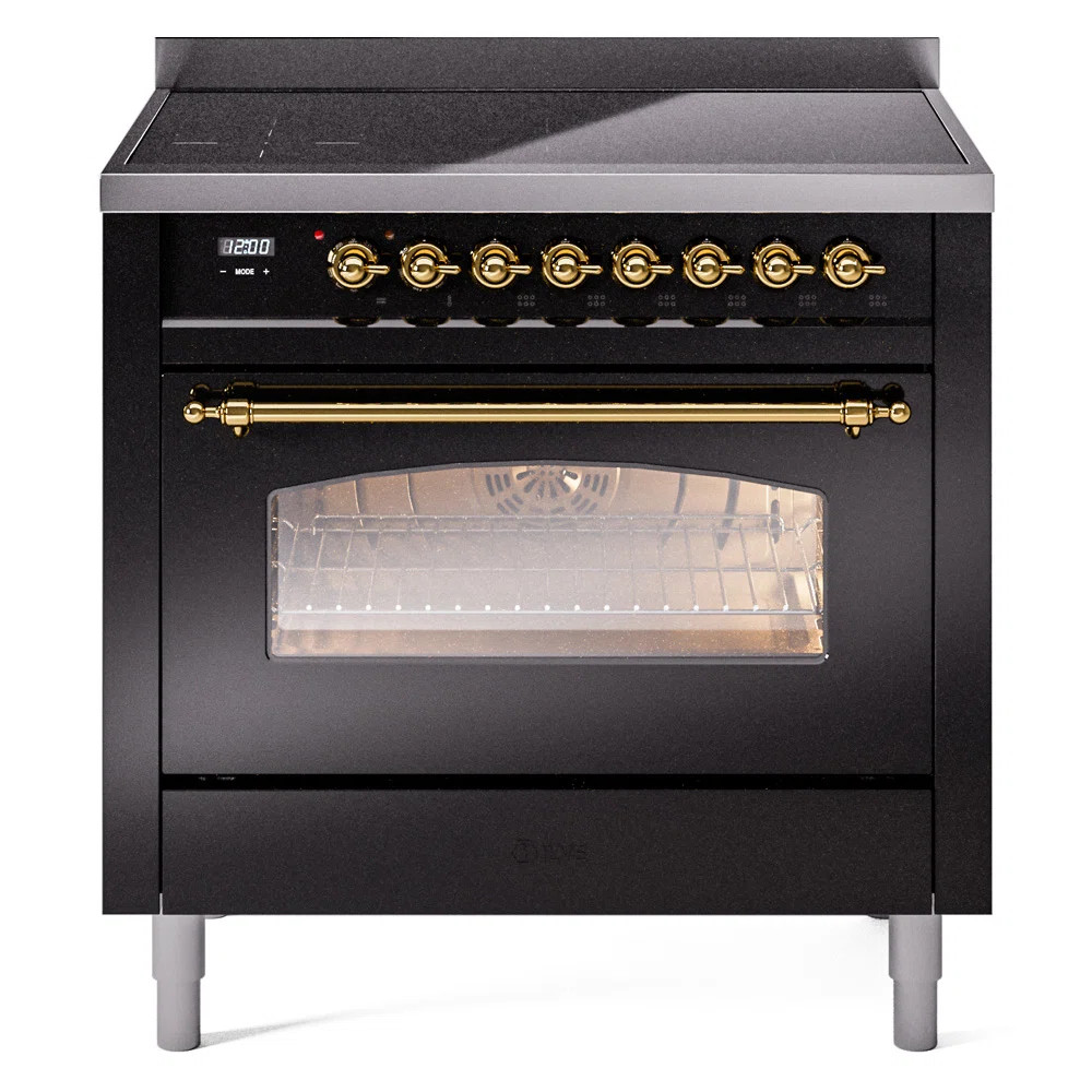 ILVE Nostalgie II 36 in Induction Range UPI366NMPBKG | Wayfair North America