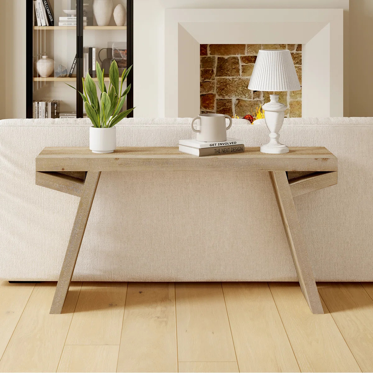 58" Wood Console Table | Wayfair North America