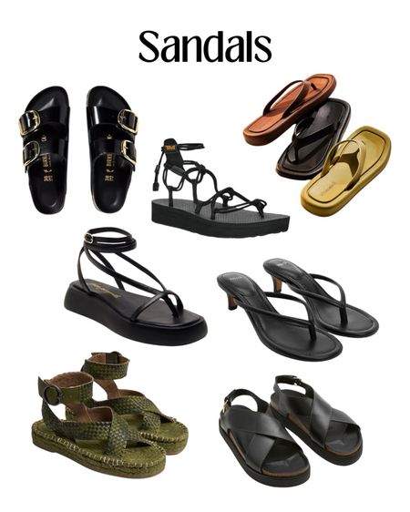 Summer sandals! 

#LTKStyleTip #LTKSeasonal #LTKShoeCrush