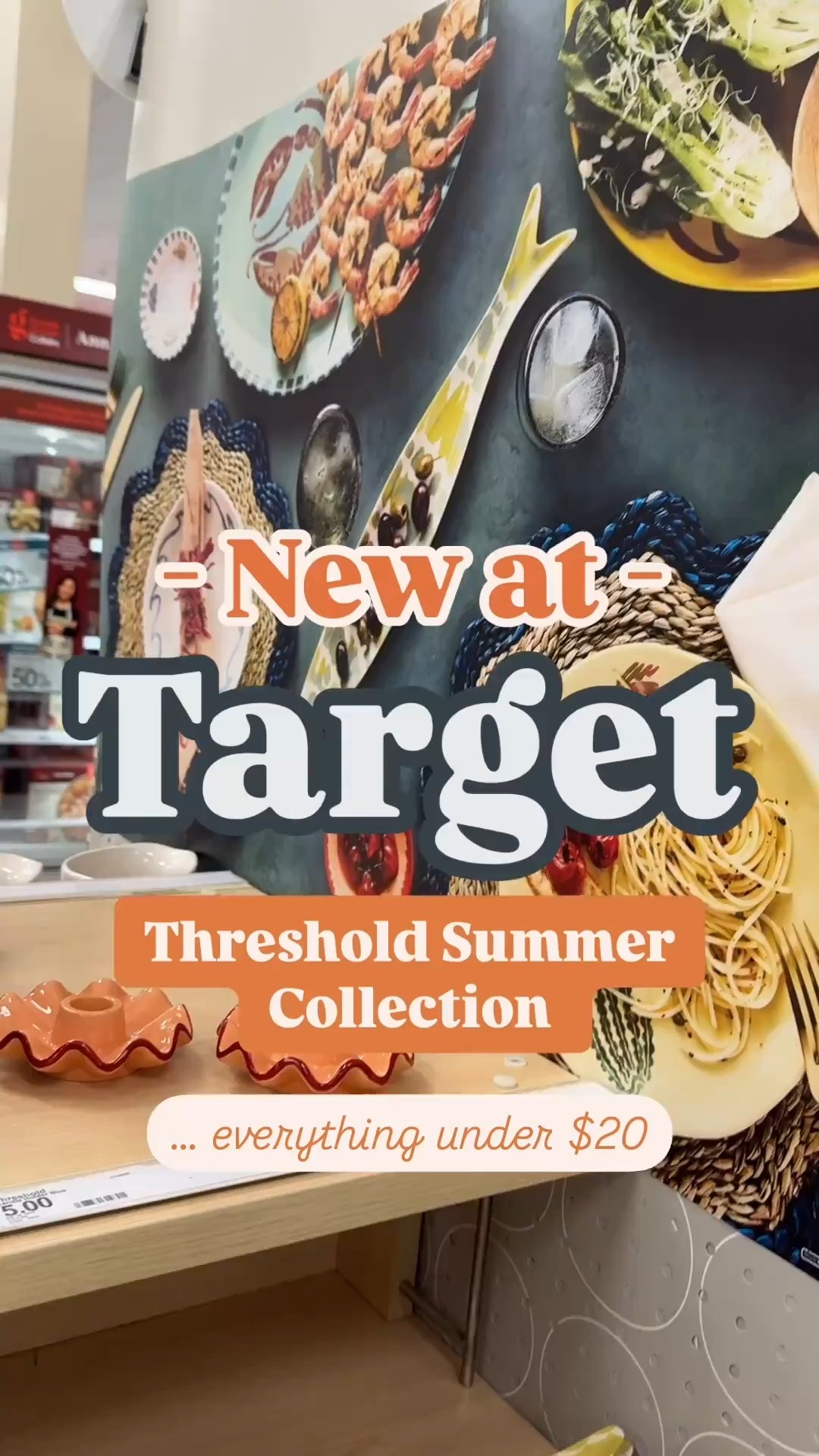 These TARGET NEW ARRIVALS  are giving Coastal and European Summer vibes- and I am here for it! Comment "SHOP" and I will send over the links!  Make sure you are following me to be able to receive the links! 🐟🐠🦞🍋🔆🐚

Shop all new threshold summer collection under $20 and create a tablescape that has a touch of coastal and European vibe! Give your summer table a passport stamp starting with this affordable and NEW collection. 🐟🐠🍋🦞🐚🔆

#LTKSeasonal #LTKFestival #LTKHome