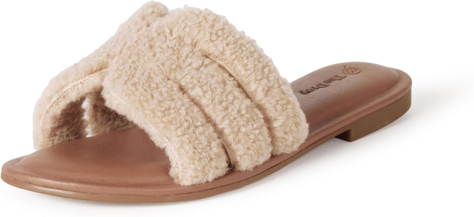 The Drop women's Monika Flat H-band Slide Sandal | Amazon (US)