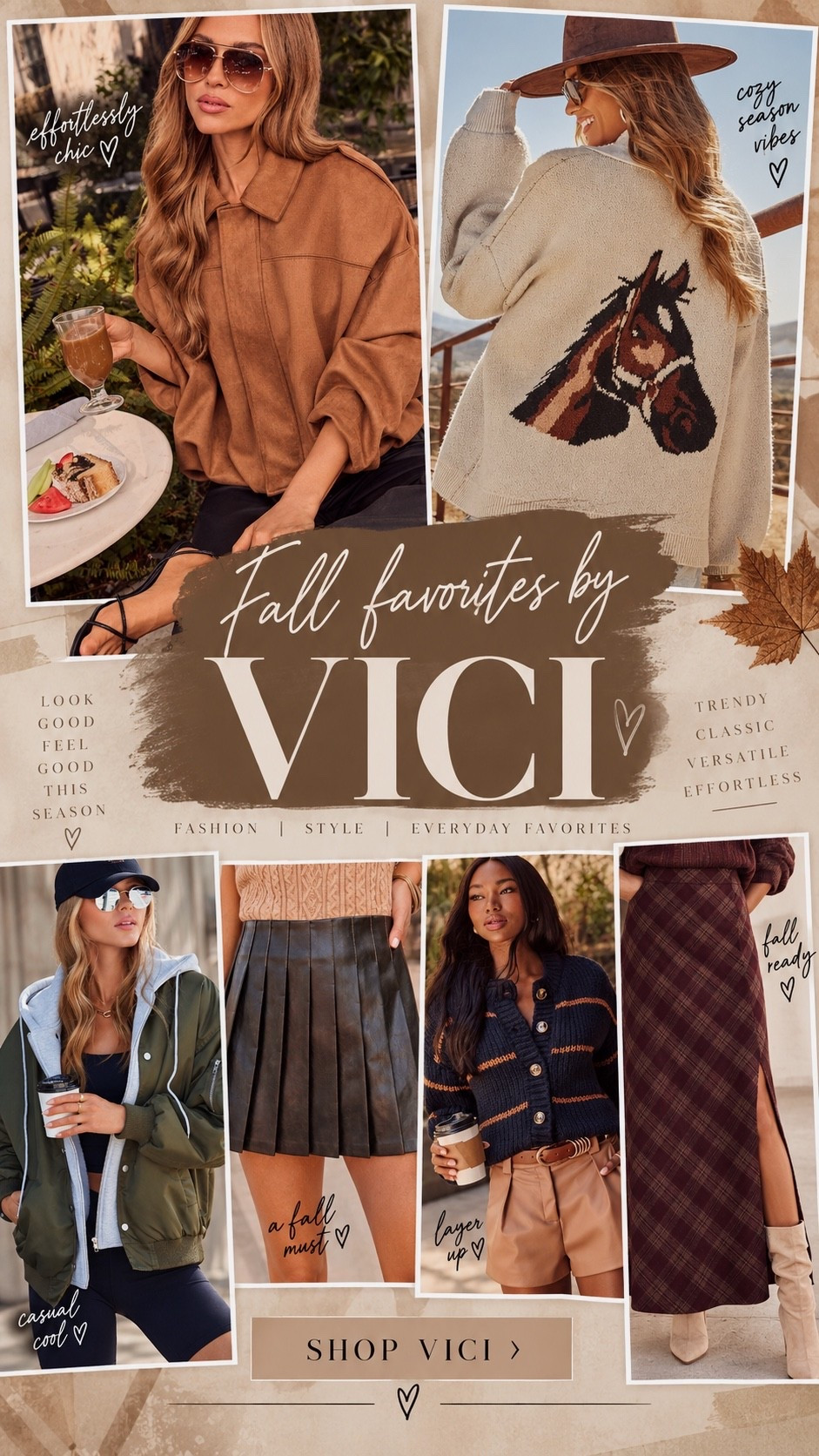 Fall favorites by @VICI

#LTKmomlife #LTKgrwm #LTKU