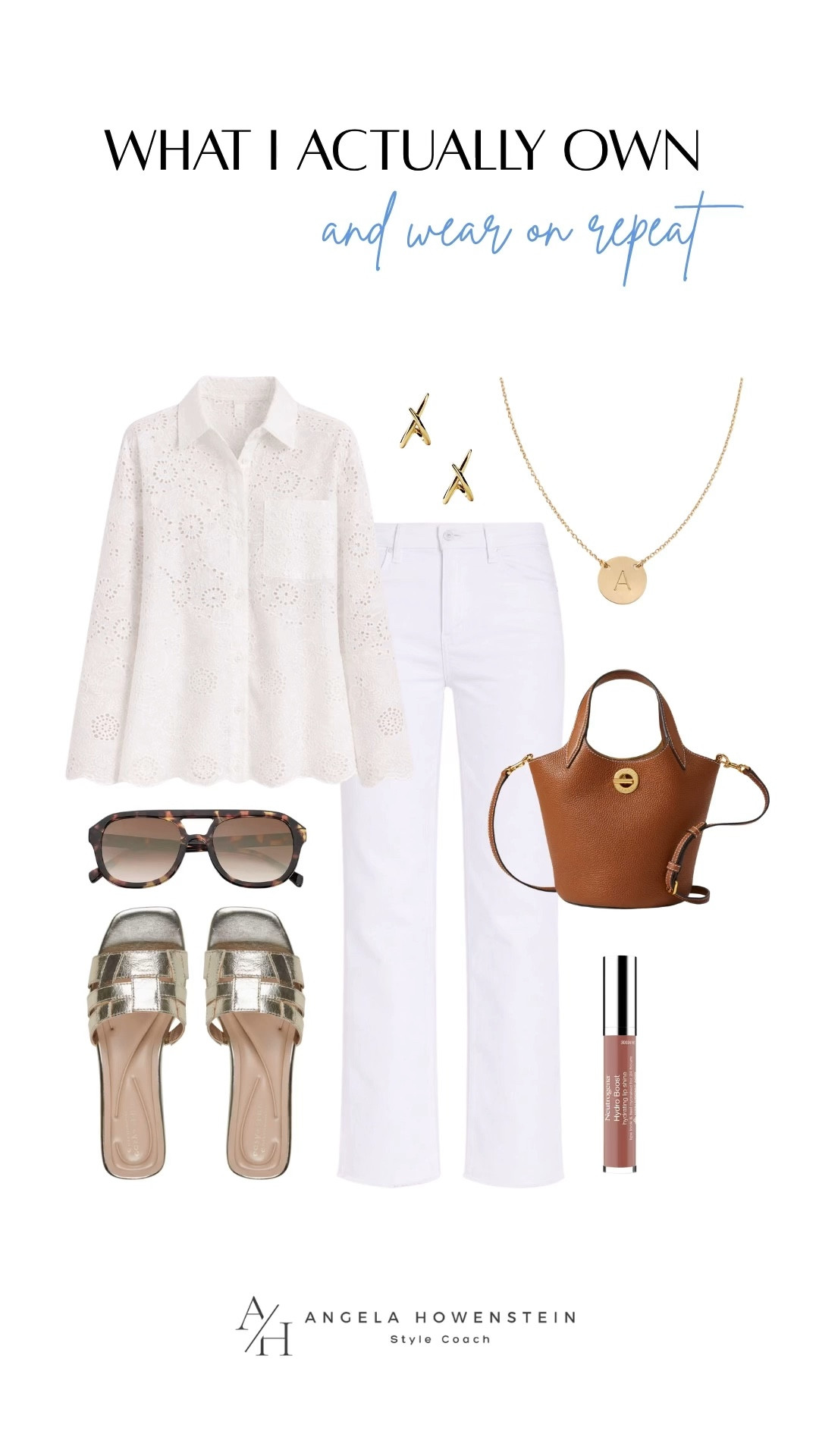 Easy White Outfit Idea.

#LTKootd #LTKOver40