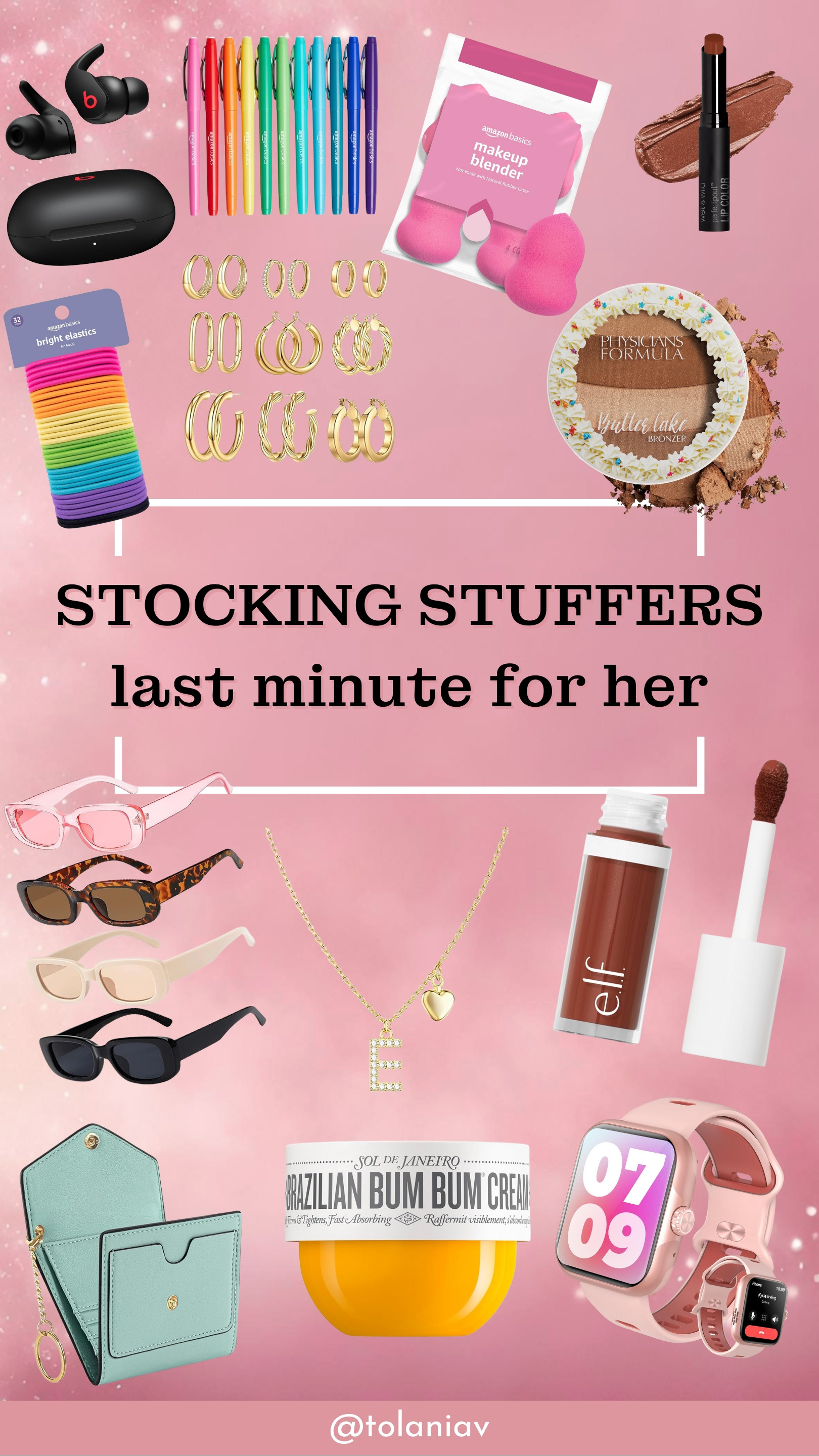 Last-minute stocking stuffers that feel anything but rushed! Thoughtful, chic, and perfect for her—because holiday magic is in the little details. Time to stuff those stockings with love! 🎁✨              

stocking stuffers for her, last-minute gifts, holiday stocking ideas, thoughtful gifts, stocking fillers, chic holiday finds, small gift ideas, Christmas gift guide, festive surprises, holiday shopping tips. 

 #LTKGiftGuide #LTKHoliday #LTKBeauty