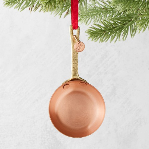 Copper Mini Ornaments, Frying Pan | Williams-Sonoma