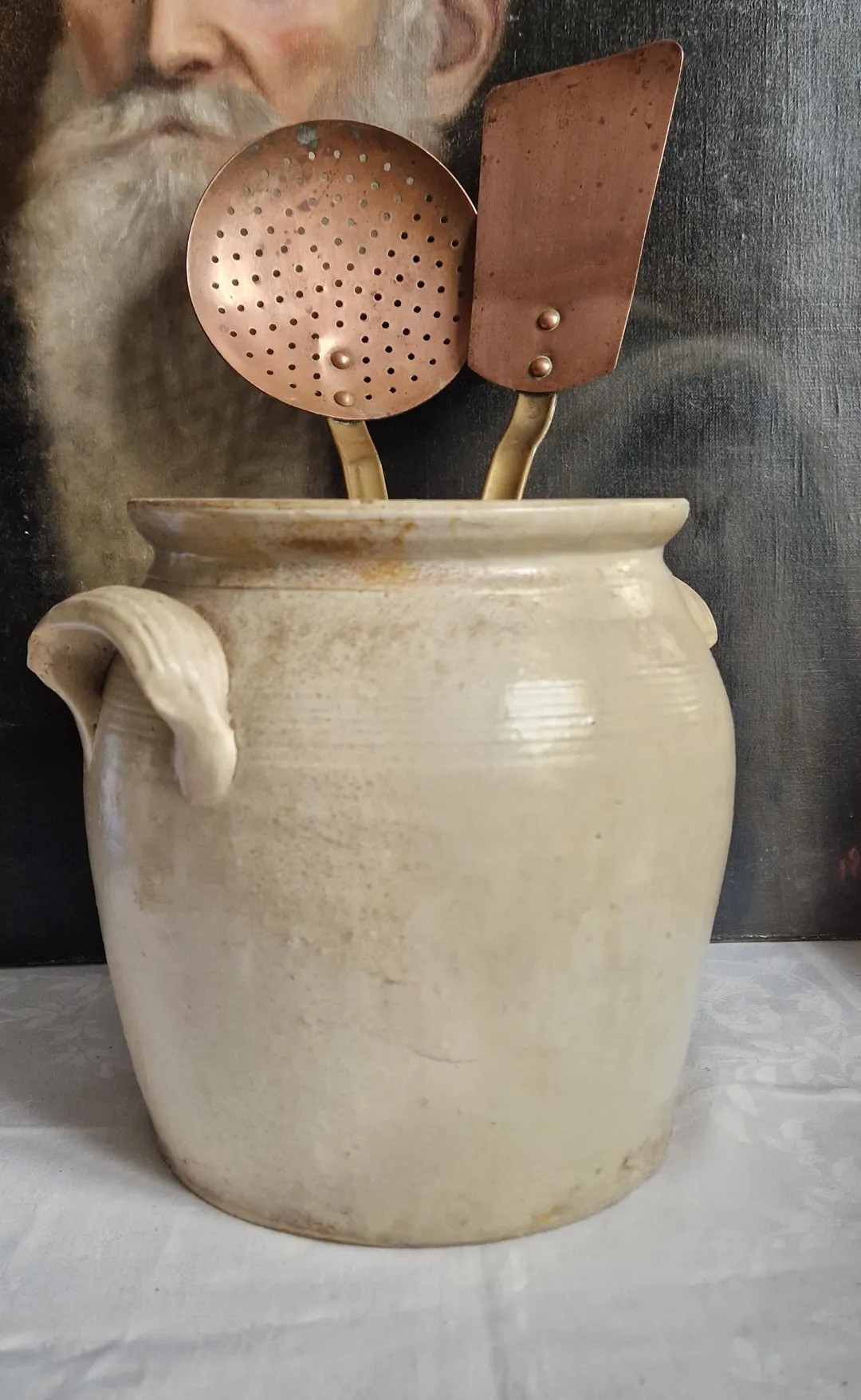 Antique Confit Fat Pot Container Earthenware Shabby Vintage From France - Etsy | Etsy (US)