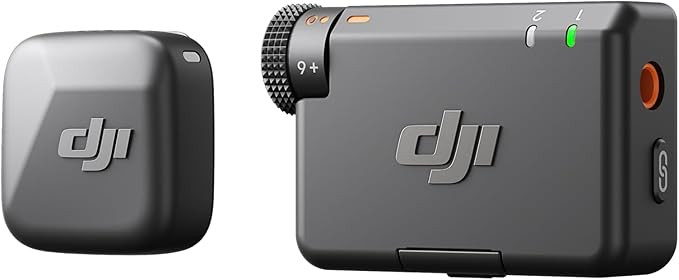 DJI Mic Mini (1 TX + 1 RX), Ultralight, Detail-Rich Audio, Noise Cancelling, Automatic Limiting, ... | Amazon (US)