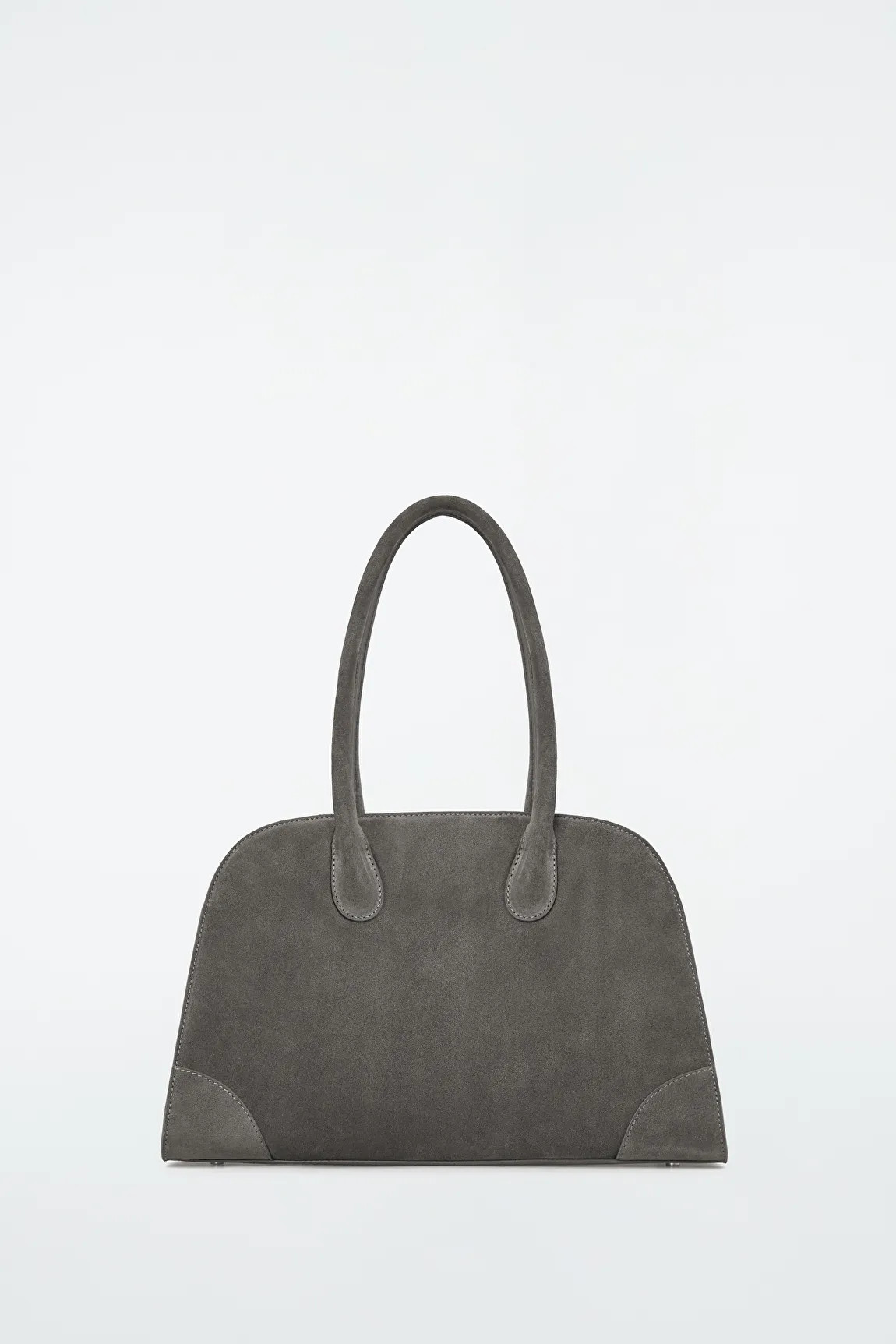 SMALL STUDIO BOWLING BAG - SUEDE | COS UK