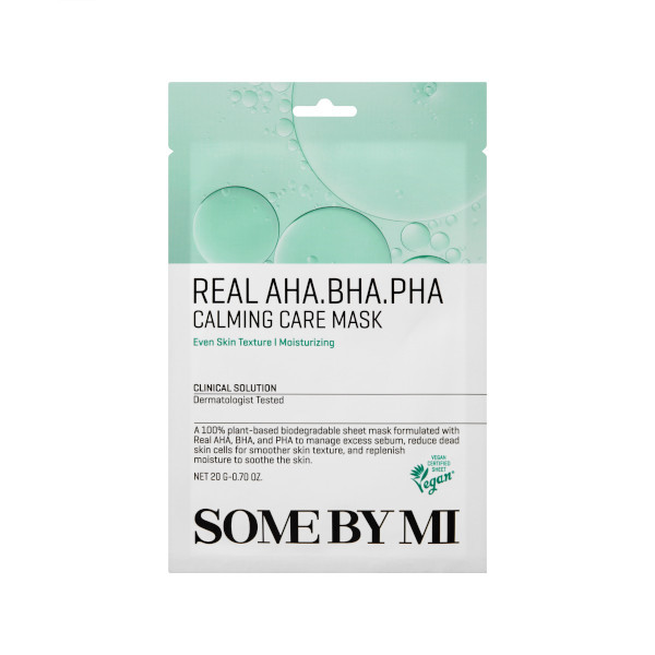 SOME BY MI - Real AHA-BHA-PHA Calming Care Mask - 1pc | Stylevana